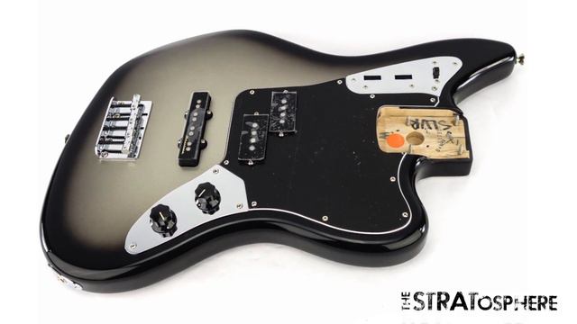 Fender Troy Sanders LOADED JAGUAR BASS BODY J Bass Guitar Parts Silverburst смотреть онлайн