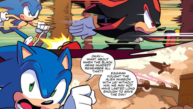 Соник против Шэдоу