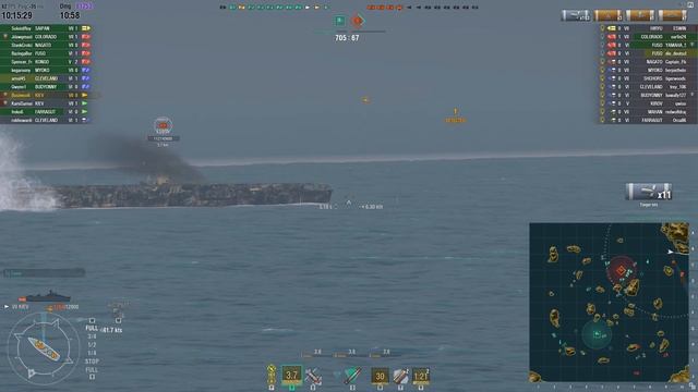 World of Warships - Kiev Tier 7 Russian Destroyer Overview смотреть онлайн