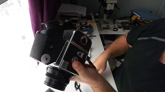 Обзор фотоаппарат КИЕВ 88 TTL куплю фототехнику СССР смотреть онлайн