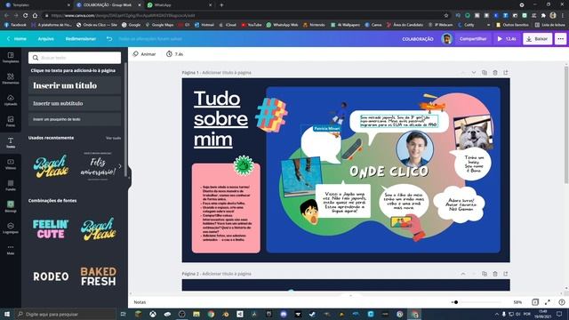 COMO CRIAR ATIVIDADES COLABORATIVAS NO CANVA! смотреть онлайн