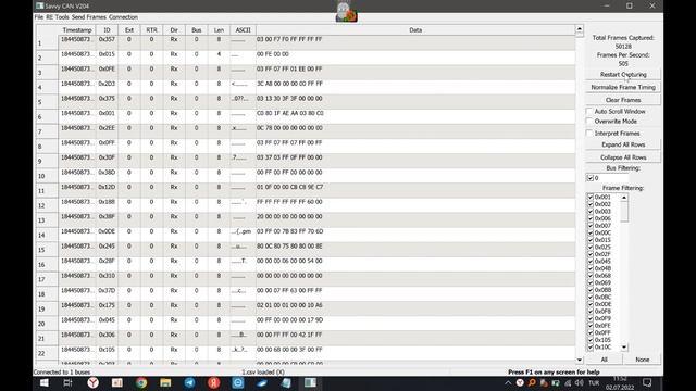 Mercedes Benz как считать логи в CAN шине используя Open Port2 и программу Savvy Can видеоинструкци смотреть онлайн