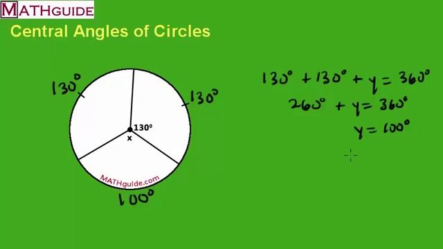 Central Angles and Arcs смотреть онлайн