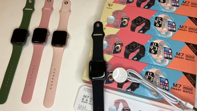 Обзор на смарт часы M7 mini смотреть онлайн
