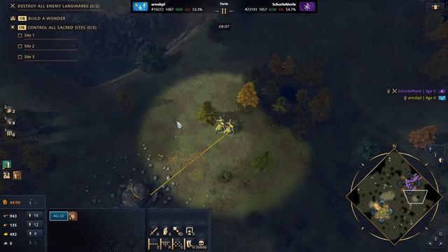 Age of Empires 4 Multiplayer French vs Byzantines Live Streaming 1 (2024/02/24) смотреть онлайн