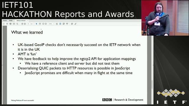 IETF101-HACKATHON-20180318-1400 смотреть онлайн