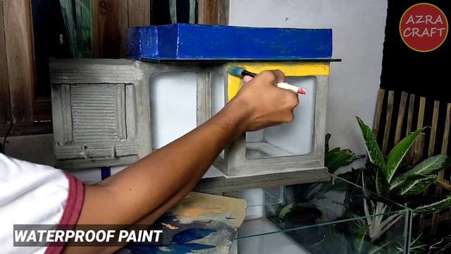 Diy Aquarium Decoration Ideas | make a multi-storey aquarium with a waterfall from the ceramic floo смотреть онлайн