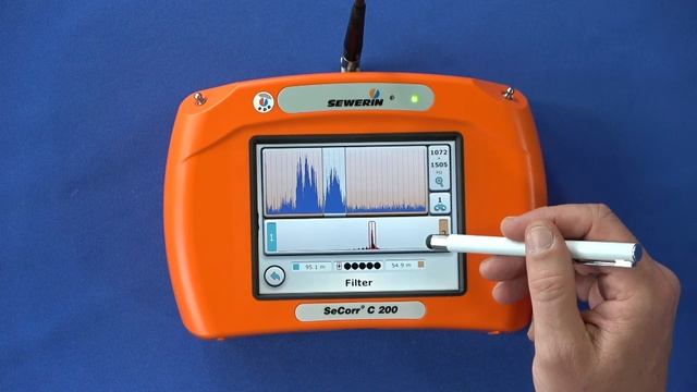SeCorr® C 200: detección de fugas de agua por correlación - Pantalla смотреть онлайн