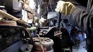 Ремонт не разборного заднего амортизатора скутер Хонда ZX.