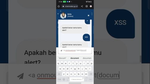 Self XSS On Kemnaker ChatBot | Bug Bounty PoC смотреть онлайн
