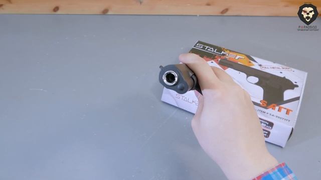 Страйкбольный пистолет Stalker SATT (Тульский Токарева) видео обзор 4k смотреть онлайн