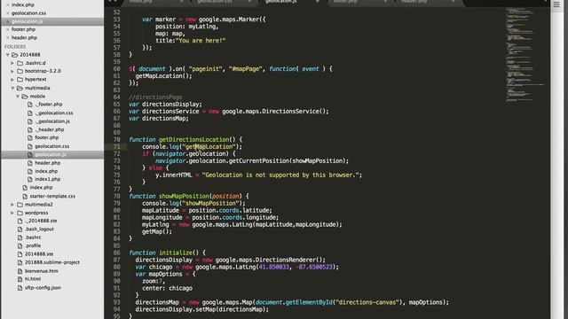part 3: Google maps API: directions service смотреть онлайн