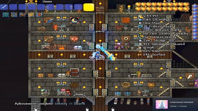 Let's Play: Terraria - Episode 72 - ZENITH! INFINITY +1 SWORD!!! смотреть онлайн