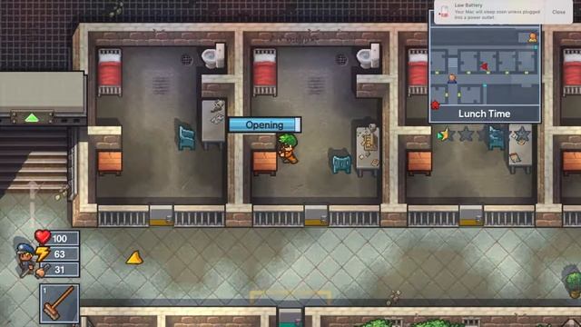 How to Escape Central Perks2.0 under 1 day The Escapists2 смотреть онлайн