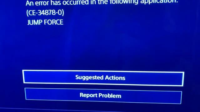 Jump Force CRASHED Error CE-34878-0 PS4 Crashed смотреть онлайн