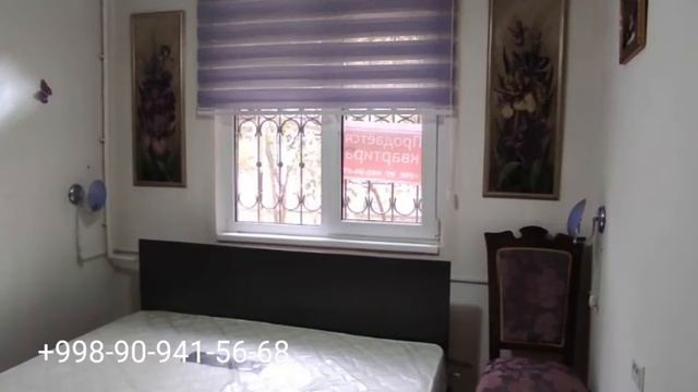 Квартира Ташкента улица Садыка Азимова, дом кирпич, 1этаж,3 ком, 75 м²,подвал. смотреть онлайн