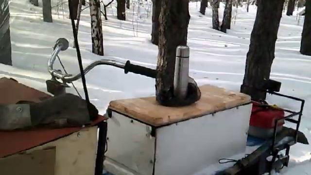 Сам.снегоход Нукер(испытания ) . смотреть онлайн