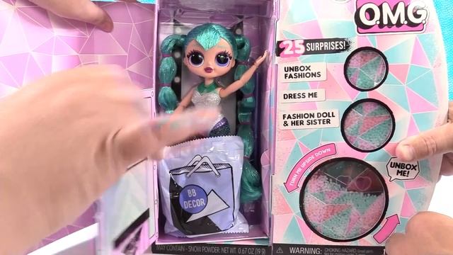 LOL Surprise OMG Dolls Cosmic Nova & Snowlicious Unboxing | PSToyReviews смотреть онлайн