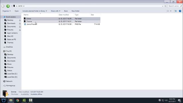 Jarvis theme for Windows 10 смотреть онлайн