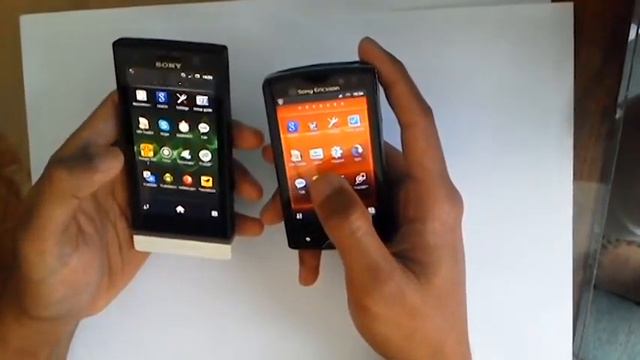 xperia mini pro vs xperia U смотреть онлайн