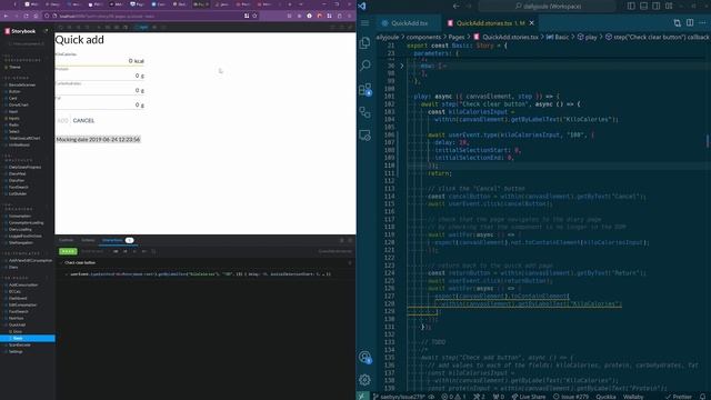 Storybook UI interaction tests and last stream's bugs - DailyJoule React web app coding project смотреть онлайн