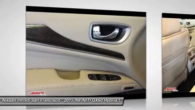 2015 INFINITI QX60 Hybrid San Francisco CA 3070A смотреть онлайн