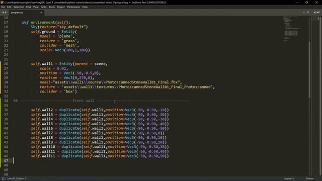Ursina python first person shooter game video 2 : Adding 3D model with Texture смотреть онлайн