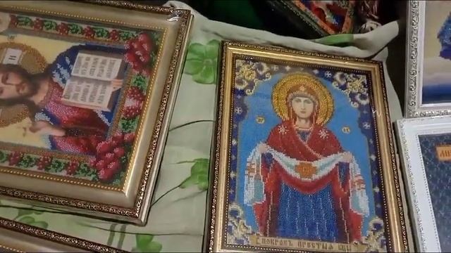 Побывали на Родине. Наша Зiрочка, картины бисером.We visited our Homeland. Our cat, paintings смотреть онлайн