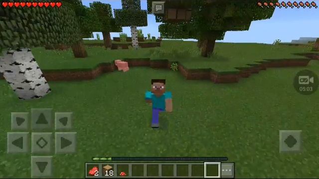 Начало Minecraft Pocket Edition V0.15.10