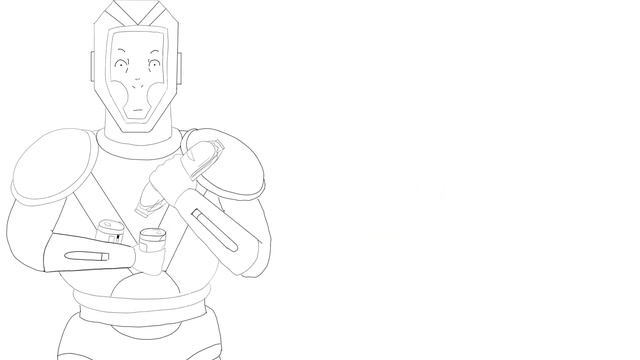 space dude who wanted bread an animation exam (never finished) смотреть онлайн
