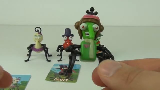 Bin Weevils Action Figure 4 Pack Assortment Toy Review Unboxing смотреть онлайн