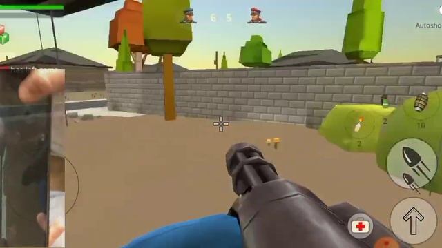 Haseeb doing gun fight in Strike Fortress Box смотреть онлайн