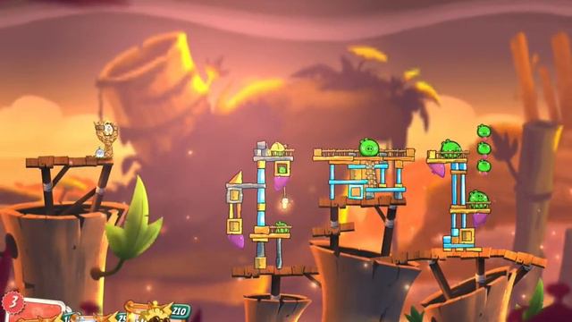 Angry Birds 2 - 400 pt event - 6 rooms for 3 points - No Red,Blues,Chuck смотреть онлайн