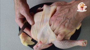 Миссия выполнима: КАК СНЯТЬ с КУРИЦЫ кожу ЦЕЛИКОМ, чтобы нафаршировать