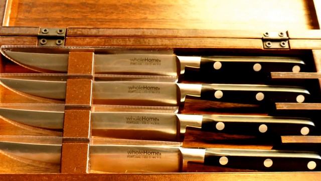 Coffret couteaux haut de gamme en acier X50 Cr Mo V15 смотреть онлайн