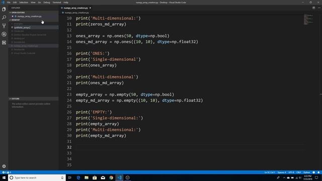 NumPy Array Creation: 3 Ways in 4 Minutes | NumPy Tutorial #1 смотреть онлайн