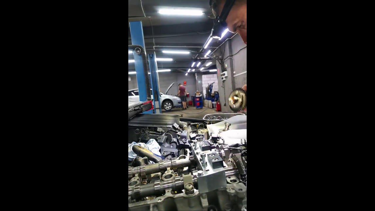 Новый М274 и уже проблема с ГРМ Пробег 30ткм W207 #мастерскаямерседес #MercedesBenz #ремонтмерседес