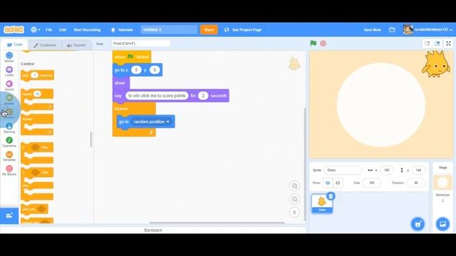 Tutorial 9. How to make a hide and seek game scratch coding Tutorial смотреть онлайн
