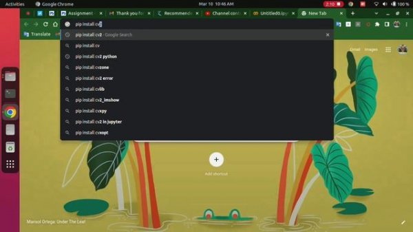 How To Install Opencv Install Library Install GooGle Colab Work.