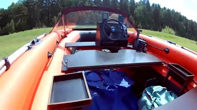 Тюнинг лодки ПВХ РИФ Тритон 420ф смотреть онлайн