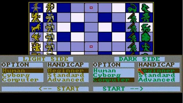 archon - the light and the dark for Amiga смотреть онлайн