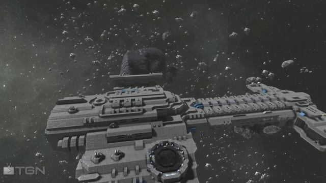 Space Engineers :StarCraft Battlecruiser (Community Build) смотреть онлайн