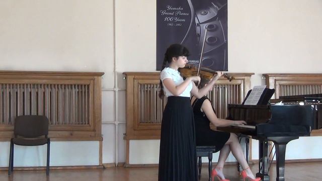 Amstibovska Kateryna. Max Bruch, Violin Concerto No.1 ,movement 1 смотреть онлайн