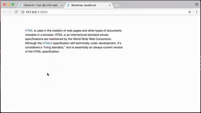 Bootstrap JavaScript - Bài 1: Giới thiệu sơ lược về các Bootstrap JavaScript Add on смотреть онлайн