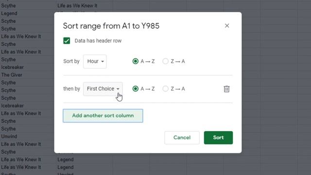 How to Sort by Multiple Columns in Google Sheets ✅ MUST-KNOW Tip for Teachers! | TUTORIAL смотреть онлайн