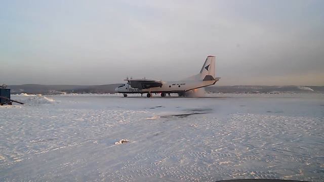 Запуск двигателей Ан 26Б RA 26131 смотреть онлайн