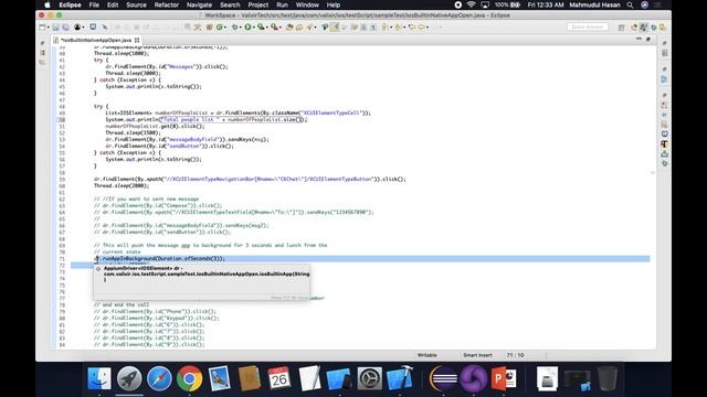 How to Automate IOS Built in App using appium selenium java смотреть онлайн