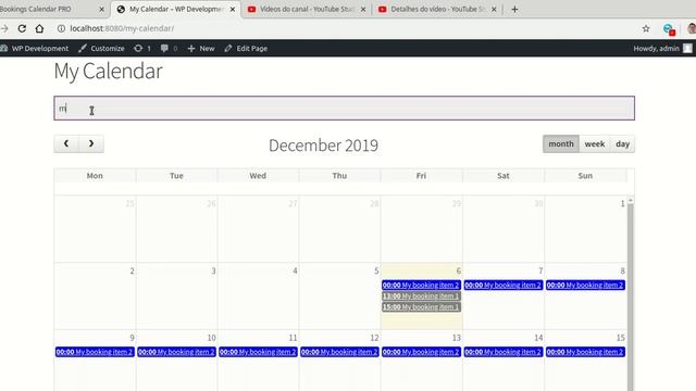 WooCommerce Bookings Calendar AJAX Events Filter Feature смотреть онлайн