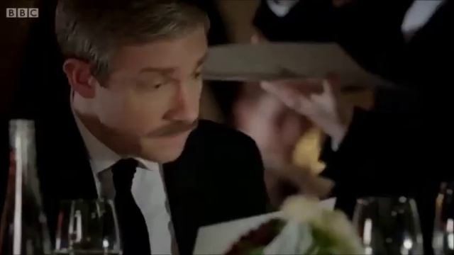 Sherlock Restaurant Scene Part 3 смотреть онлайн