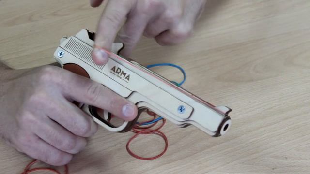 Обзор деревянного резинкострела 